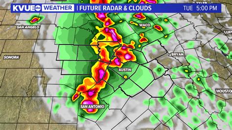 austin weather radar kvue